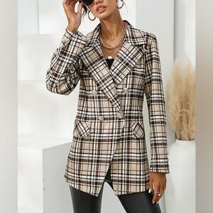 Suvimuga Plaid Blazer sz XL